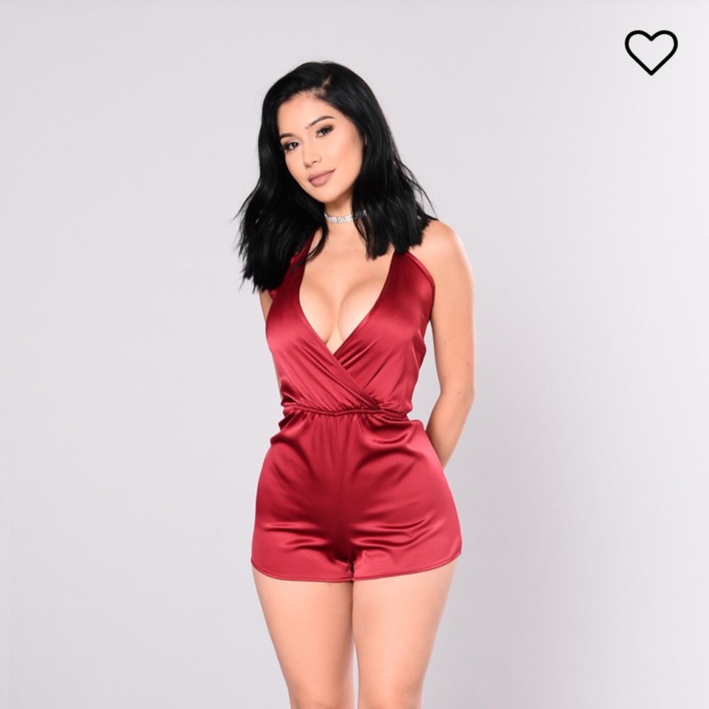 NWT Satin Romper
